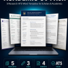 31_academic_cv_detail Academic CV Pack — 5 Research ATS Word Templates