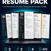 31_modern_resume_detail Modern Resume Pack — 5 Contemporary ATS Word Templates