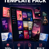 33_base_social_media_detail Social Media Template Pack — 200+ Professional Designs for Instagram, TikTok, LinkedIn & More