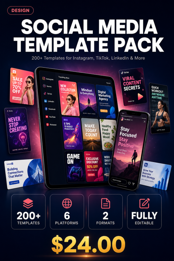 33_base_social_media_detail Social Media Template Pack — 200+ Professional Designs for Instagram, TikTok, LinkedIn & More