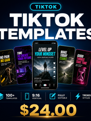 TikTok Templates — Trending Designs for Video Covers & Content
