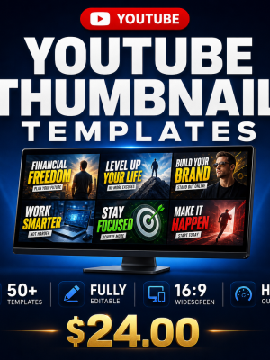 YouTube Thumbnail Templates — Click-Worthy Designs That Drive Views