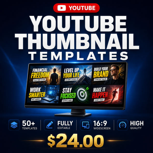 YouTube Thumbnail Templates — Click-Worthy Designs That Drive Views