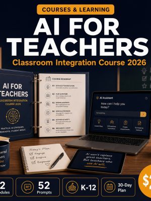 AI for Teachers: Classroom Integration Course 2026