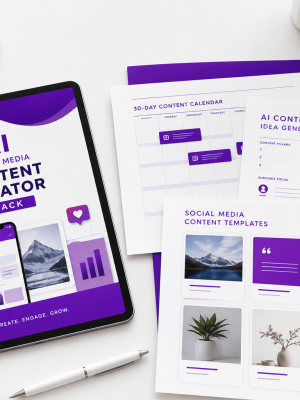 AI_Social_Media_Content_Creator_Pack_Featured AI Social Media Content Creator Pack