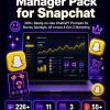 AI_Social_Media_Manager_Pack_for_Snapchat_Detail AI Social Media Manager Pack for Snapchat — 200+ ChatGPT Prompts for Stories, Spotlight, AR Lenses & Gen Z Marketing