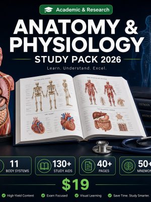 Anatomy & Physiology Study Pack 2026
