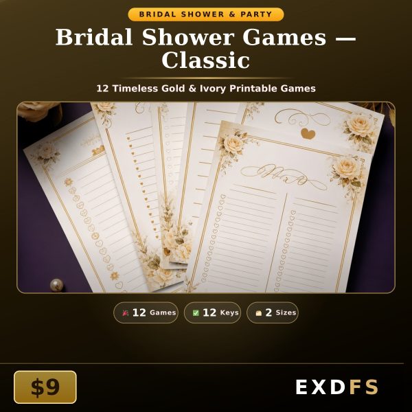 Bridal_Shower_Games_Classic_Thumbnail Classic Bridal Shower Games — 12 Elegant Gold & Ivory Printable Games