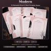Modern Bridal Shower Games — 12 Minimalist Blush & Black Printable Games