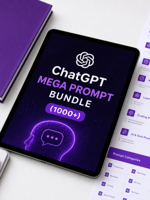 ChatGPT_Mega_Prompt_Bundle_1000+_Featured ChatGPT Mega Prompt Bundle (1000+)