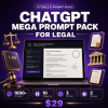 ChatGPT Mega Prompt Pack for Legal — 1000+ AI Prompts for Legal Professionals