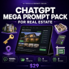 ChatGPT Mega Prompt Pack for Real Estate — 1000+ AI Prompts for Real Estate Professionals