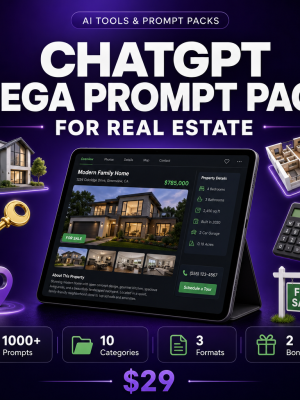 ChatGPT_Mega_Prompt_Pack_RealEstate_Thumbnail ChatGPT Mega Prompt Pack for Real Estate — 1000+ AI Prompts for Real Estate Professionals