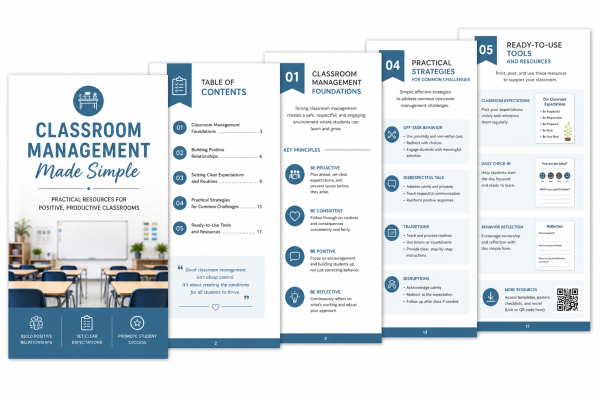 Classroom Management Resources