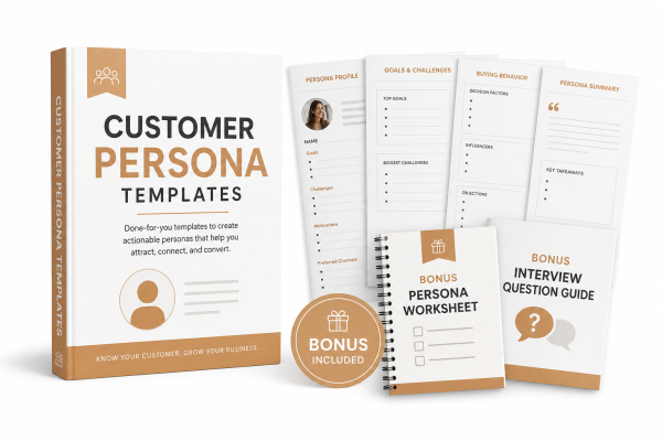 Customer_Persona_Templates_Gallery_03 Customer Persona Templates