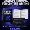 Detail_AI-003 ChatGPT Prompts for Content Writing - Product Details with Categories and Example Prompts