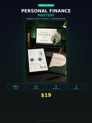 EB-101_cover Personal Finance Mastery + Budget & Finance Planner