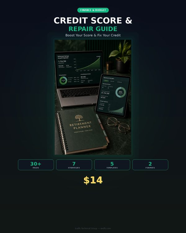 Credit Score & Credit Repair Guide