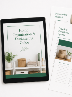 Home Organization & Decluttering Guide