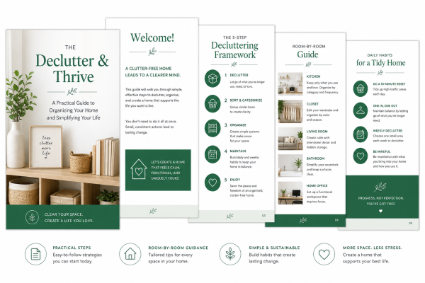 Home Organization & Decluttering Guide