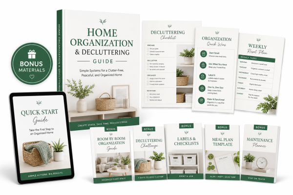 Home Organization & Decluttering Guide