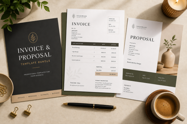 Invoice & Proposal Template Bundle