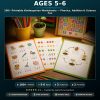 Kids Activities Ages 5-6 — 100+ Printable Kindergarten Learning Worksheets