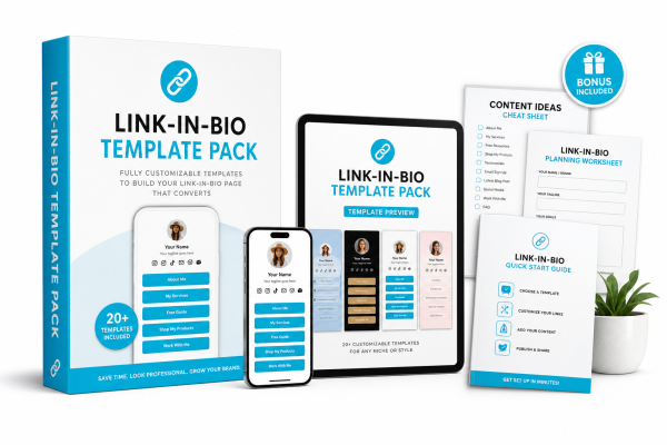 Link-in-Bio Template Pack