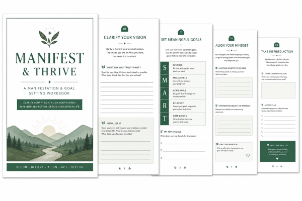 Manifestation & Goal Setting Workbook