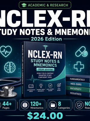 NCLEX-RN Study Notes & Mnemonics 2026