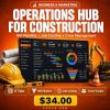 Operations Hub for Construction & Contractors — Bid Pipeline, Job Costing & Crew Dashboard