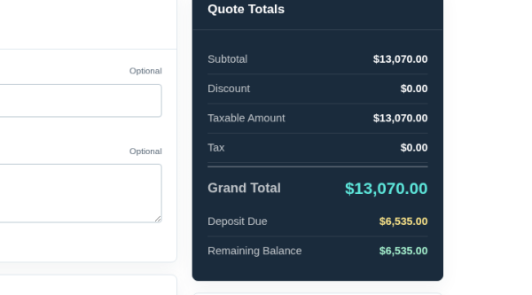 QUOTIX Quote & Proposal Builder Kit