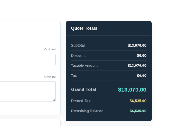QUOTIX Quote & Proposal Builder Kit