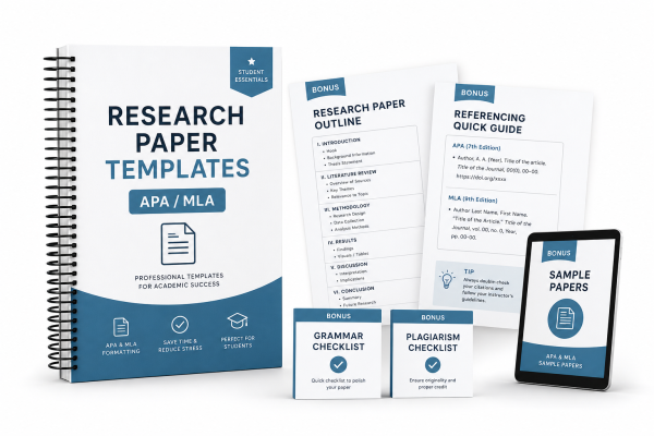 Research Paper Templates (APA/MLA)