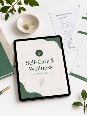 Self-Care & Wellness Journal Guide