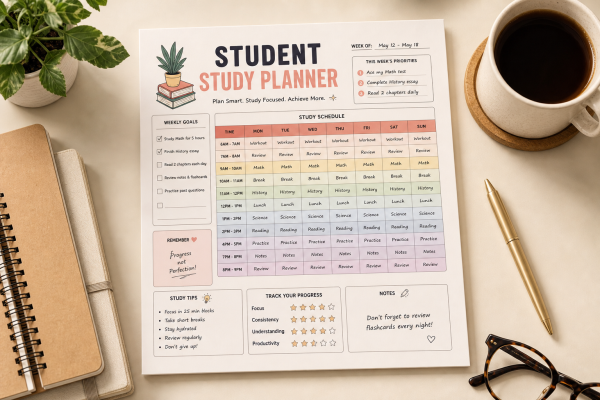 Student Study Planner