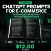 ChatGPT Prompts for E-commerce and Online Store - 224+ AI Prompts Pack Cover