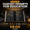 ChatGPT Prompts for Education and Online Learning - 224+ AI Prompts Pack Cover