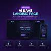 WK-001_Card_Cover LUMEN — AI SaaS Landing Page Template — Static HTML/CSS/JS