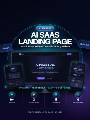 LUMEN — AI SaaS Landing Page Template — Static HTML/CSS/JS