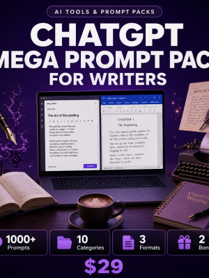 ChatGPT Mega Prompt Pack for Writers