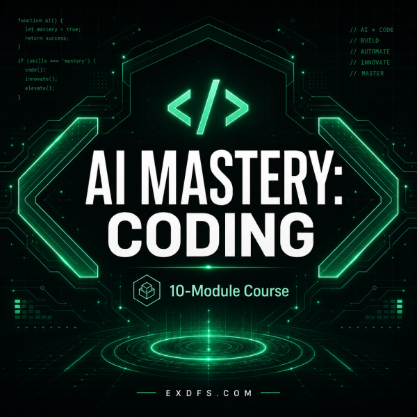 coding-ai-mastery-thumbnail AI Mastery: Coding — ChatGPT & AI Tools for Programming, Debugging & Software Development