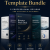 cover_detail_1713 Pitch Deck Presentation Template Bundle — 5 Professional Designs for Startups, Business & Sales