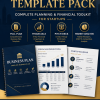 Business Plan Template Pack — Complete Planning & Financial Toolkit for Startups