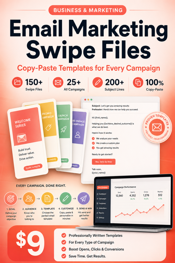 cover_detail_1725 Email Marketing Swipe Files — Copy-Paste Templates for Every Campaign