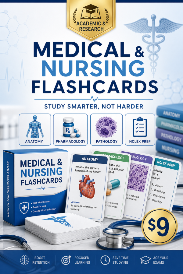 cover_detail_1740 Medical & Nursing Flashcards — Study Smarter, Not Harder