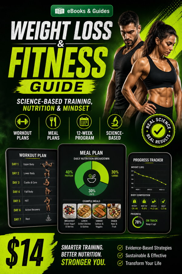 cover_detail_1764 Weight Loss & Fitness Guide — Science-Based Training, Nutrition & Mindset
