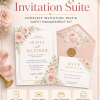 Wedding Invitation Suite — Complete Invitation, RSVP, Stationery & Guest Management Templates