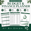 Budget & Finance Planner — Monthly Budget, Expense Tracker, Savings Goals, Debt Payoff & Bill Tracker