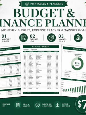 cover_thumb_1402 Budget & Finance Planner — Monthly Budget, Expense Tracker, Savings Goals, Debt Payoff & Bill Tracker